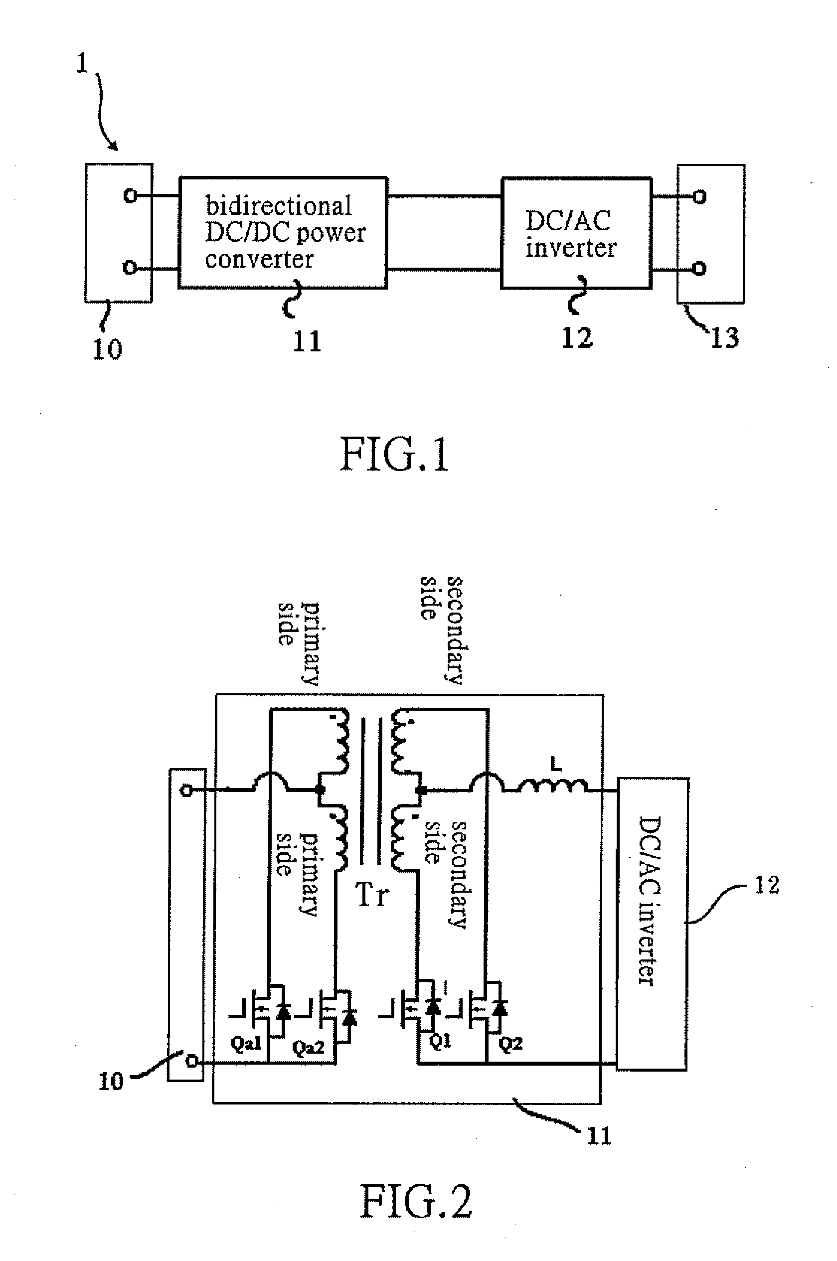 Bidirectional active power conditioner