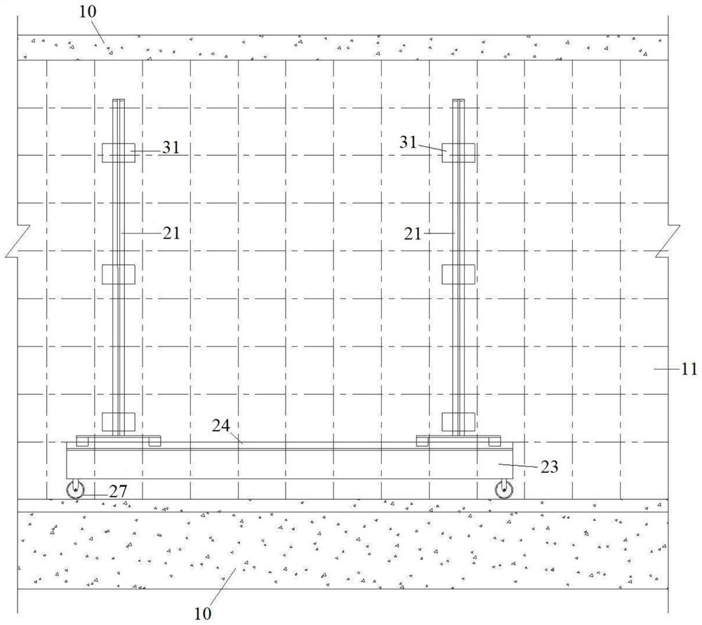 Tunnel three-dimensional reconstruction imaging method and system and application thereof