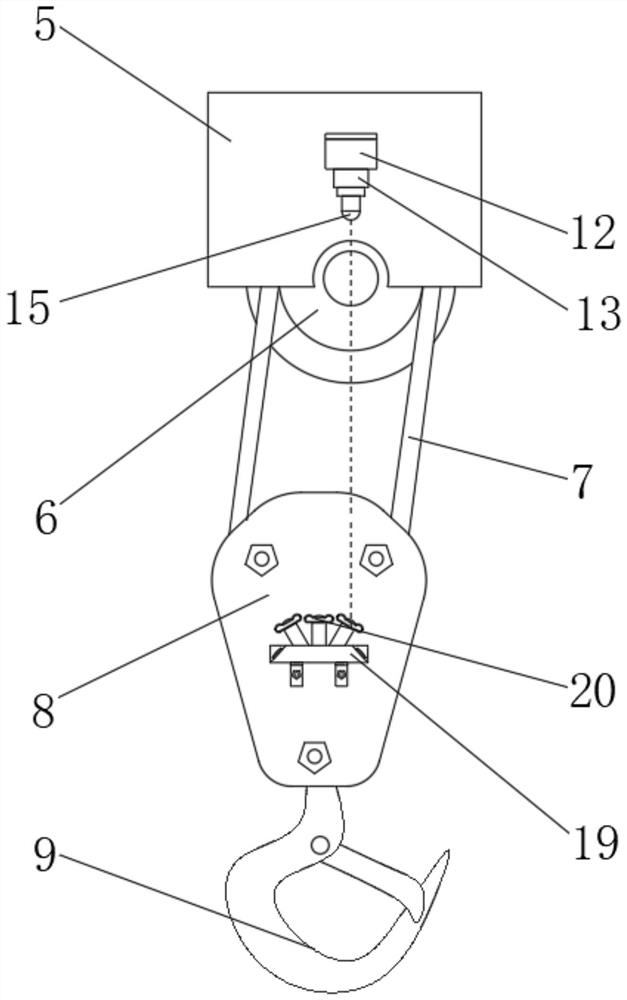 Hoisting equipment for material carrying