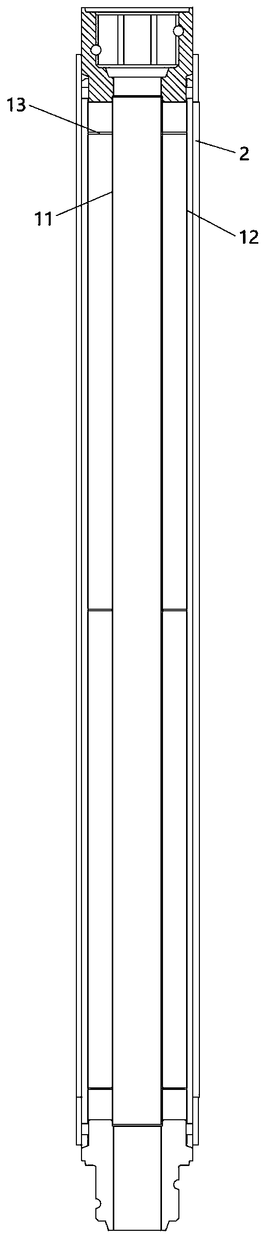 Drilling rod, drilling tool and pile machine