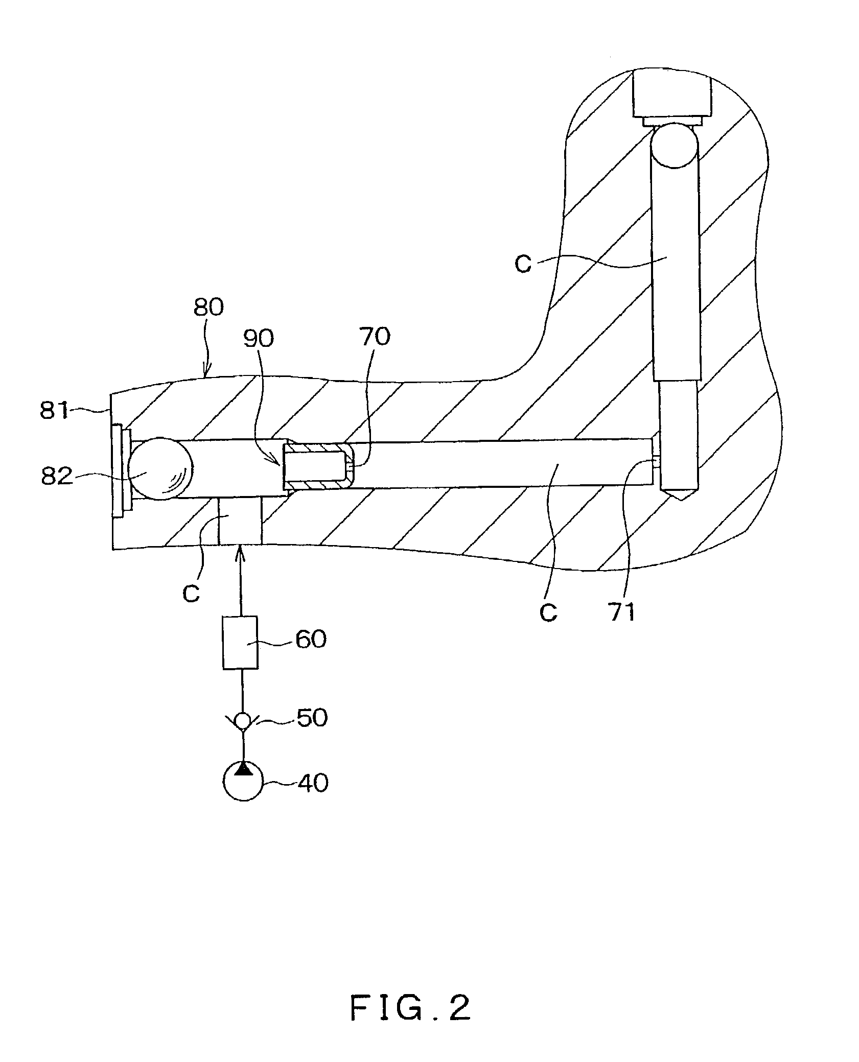 Brake apparatus with orifices for restricting brake fluid pressure pulsation