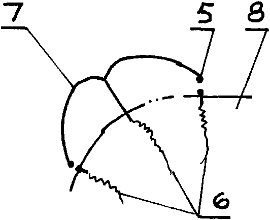 Automotive whisker type induction anti-scratch device