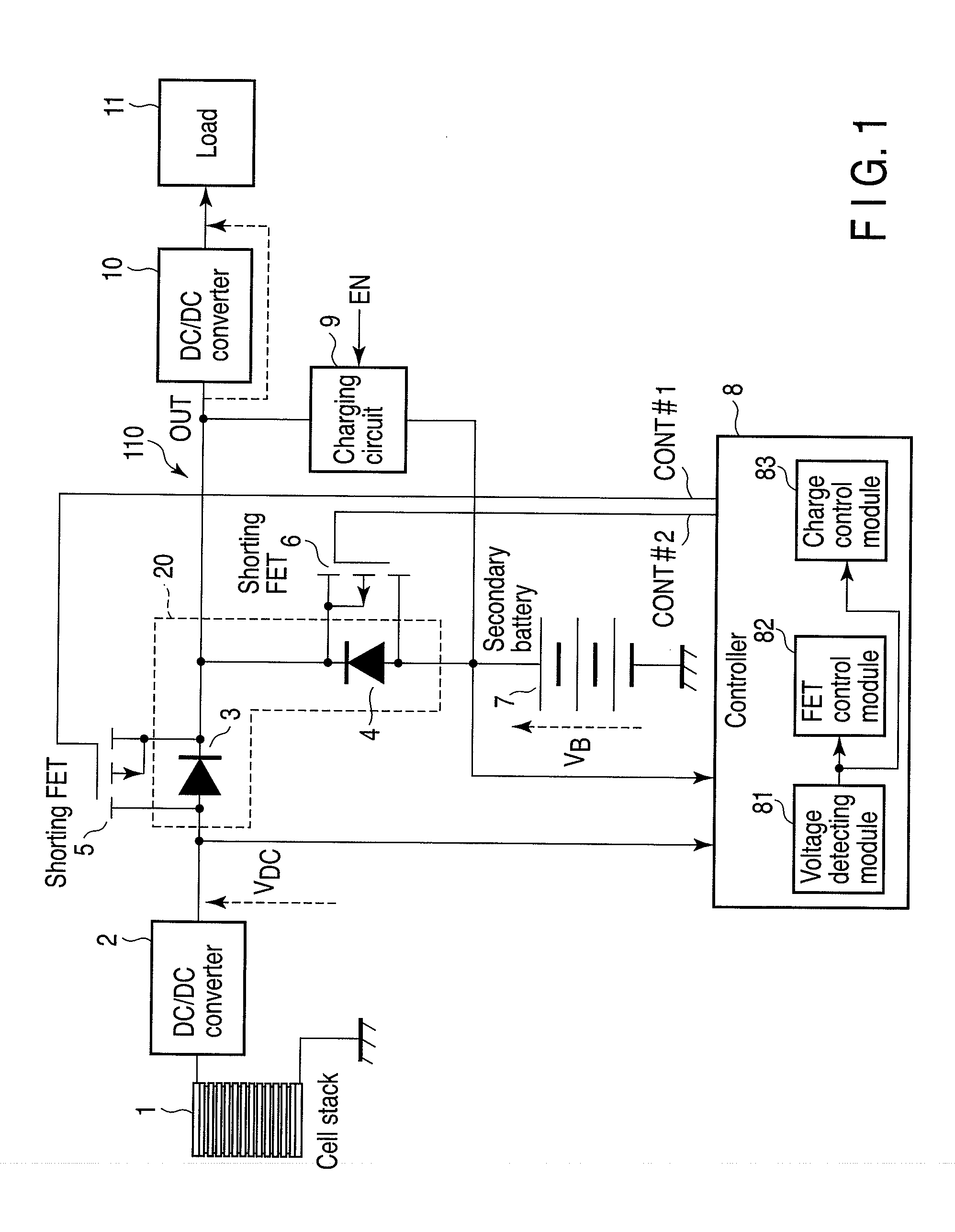 Power supply apparatus and power control method