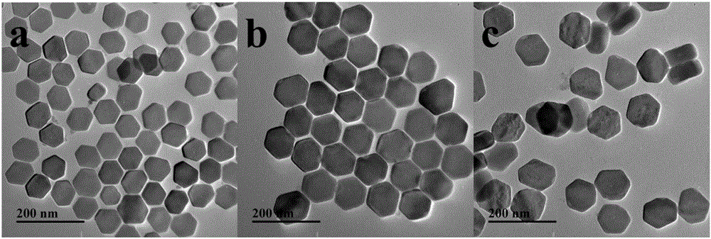 Method for detecting microcystin LR based on fluorescence resonance energy transfer of shell-core type up-conversion material and molybdenum disulfide