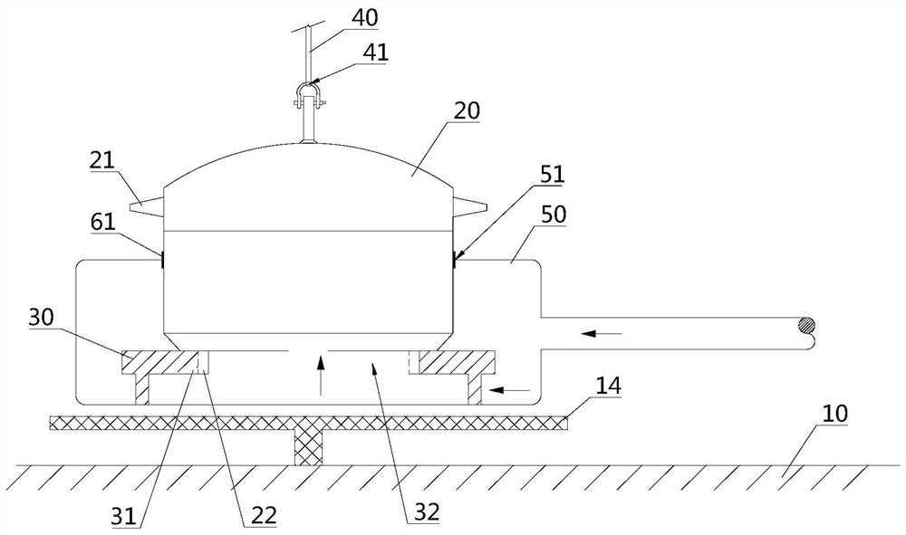 Oil tank and method for inspecting and maintaining rotary ejector in oil tank
