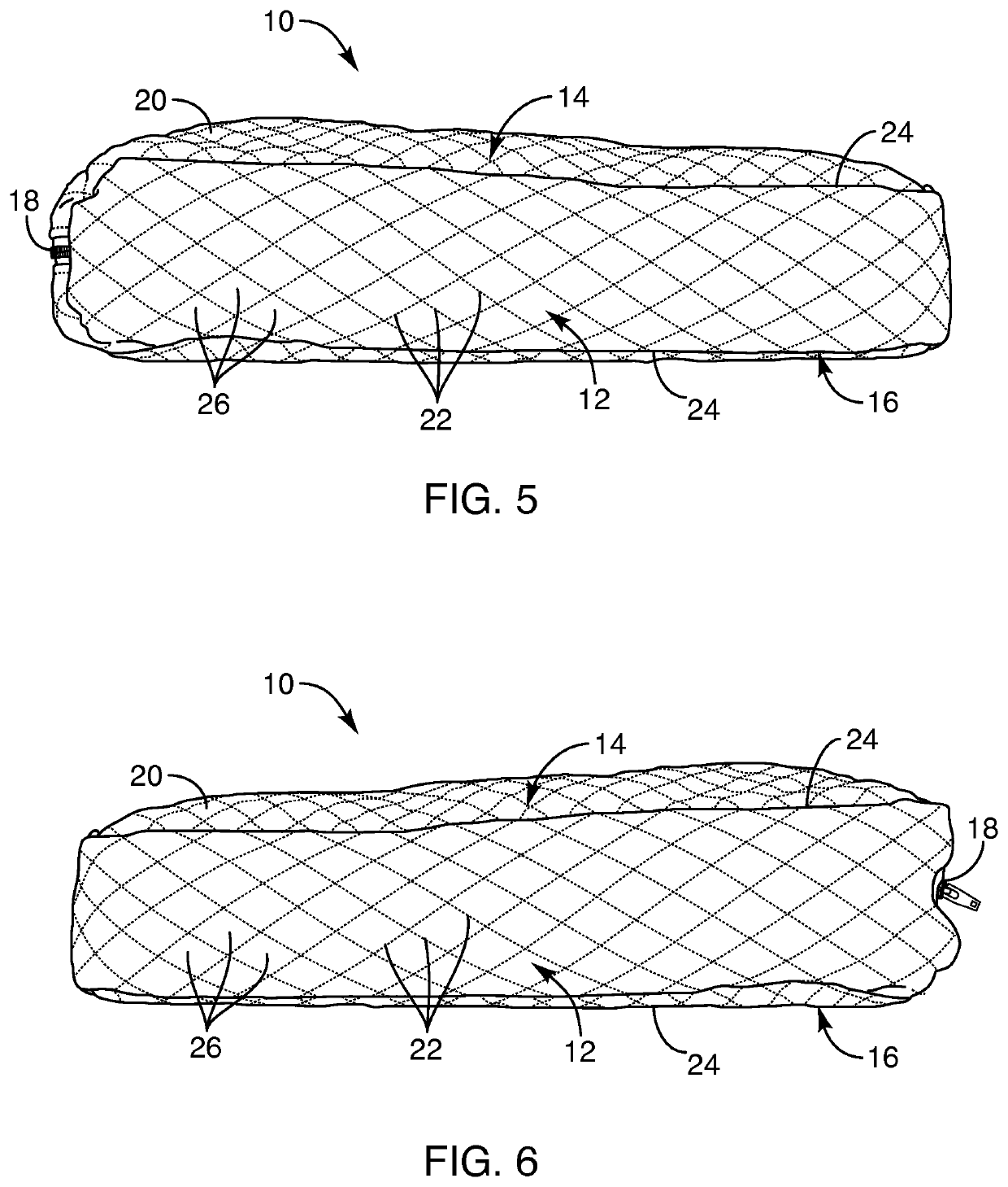 CPAP pillow apparatus and method