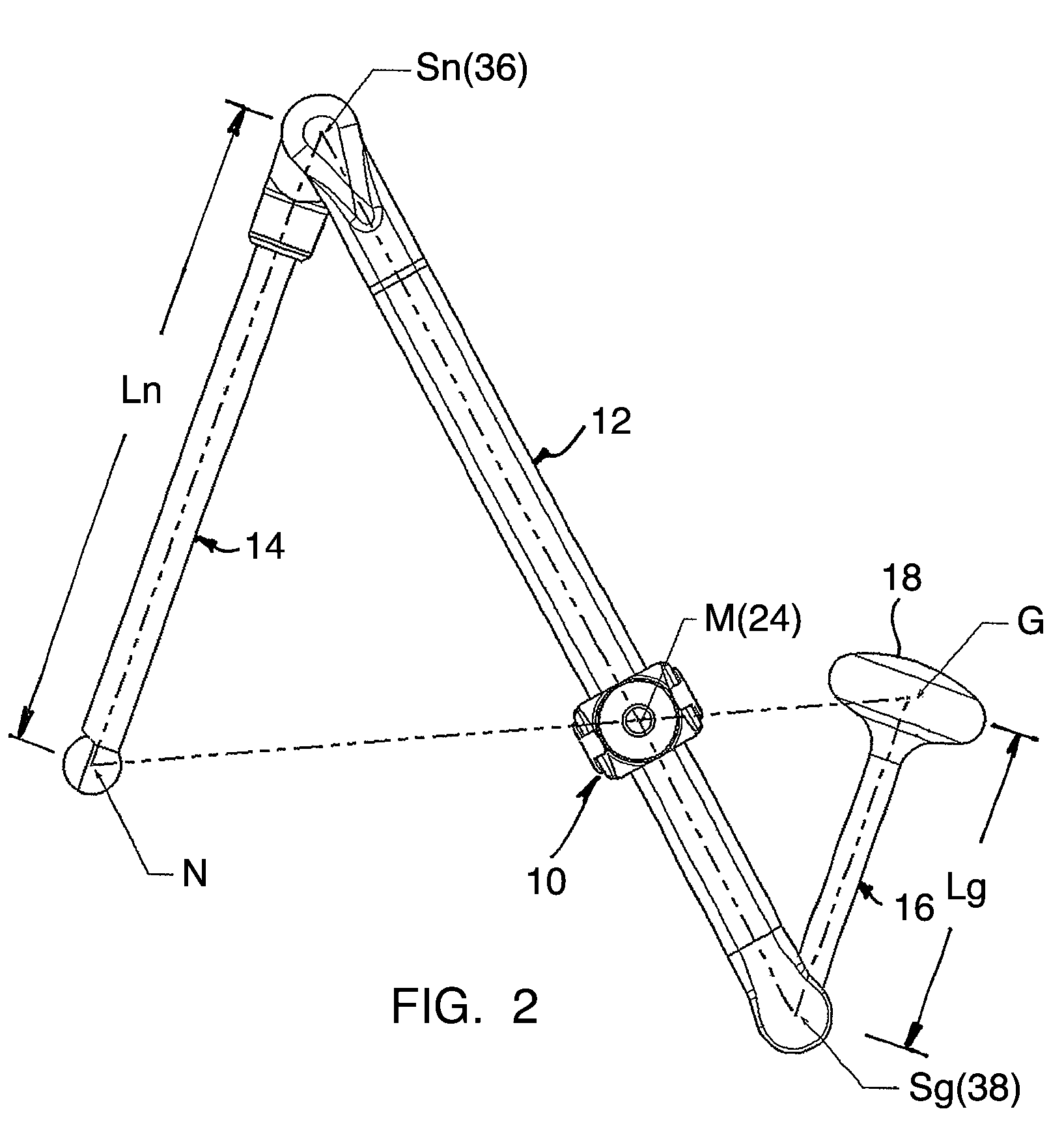 Support for the holding and positioning of a utility load in space