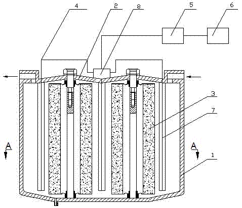 Diesel purifier with oil leakage prevention function