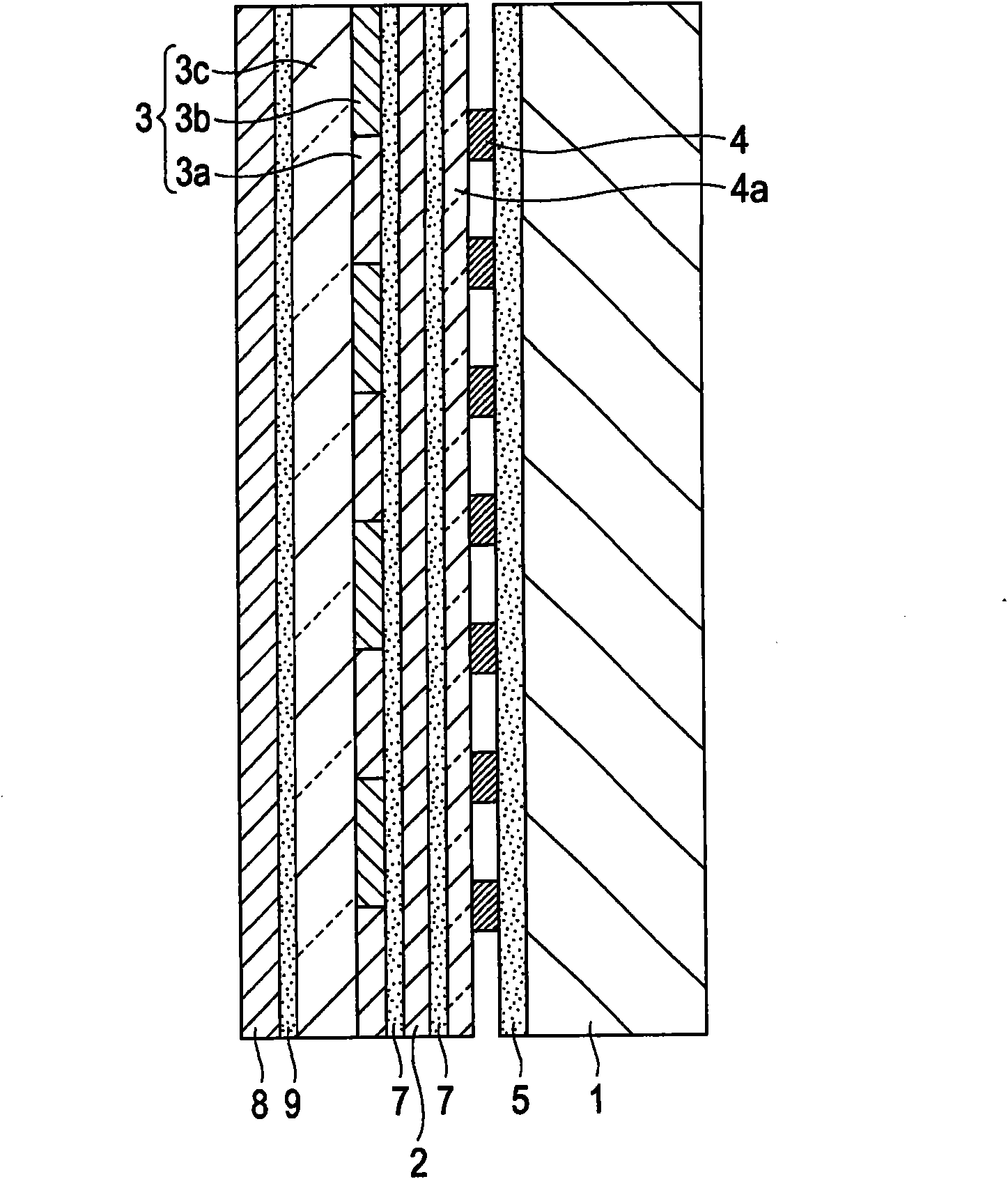 Stereoscopic image display and method for producing the same