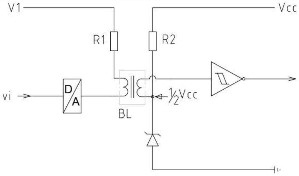 An isolation circuit based on electromagnetic sensor to realize linear pulse power