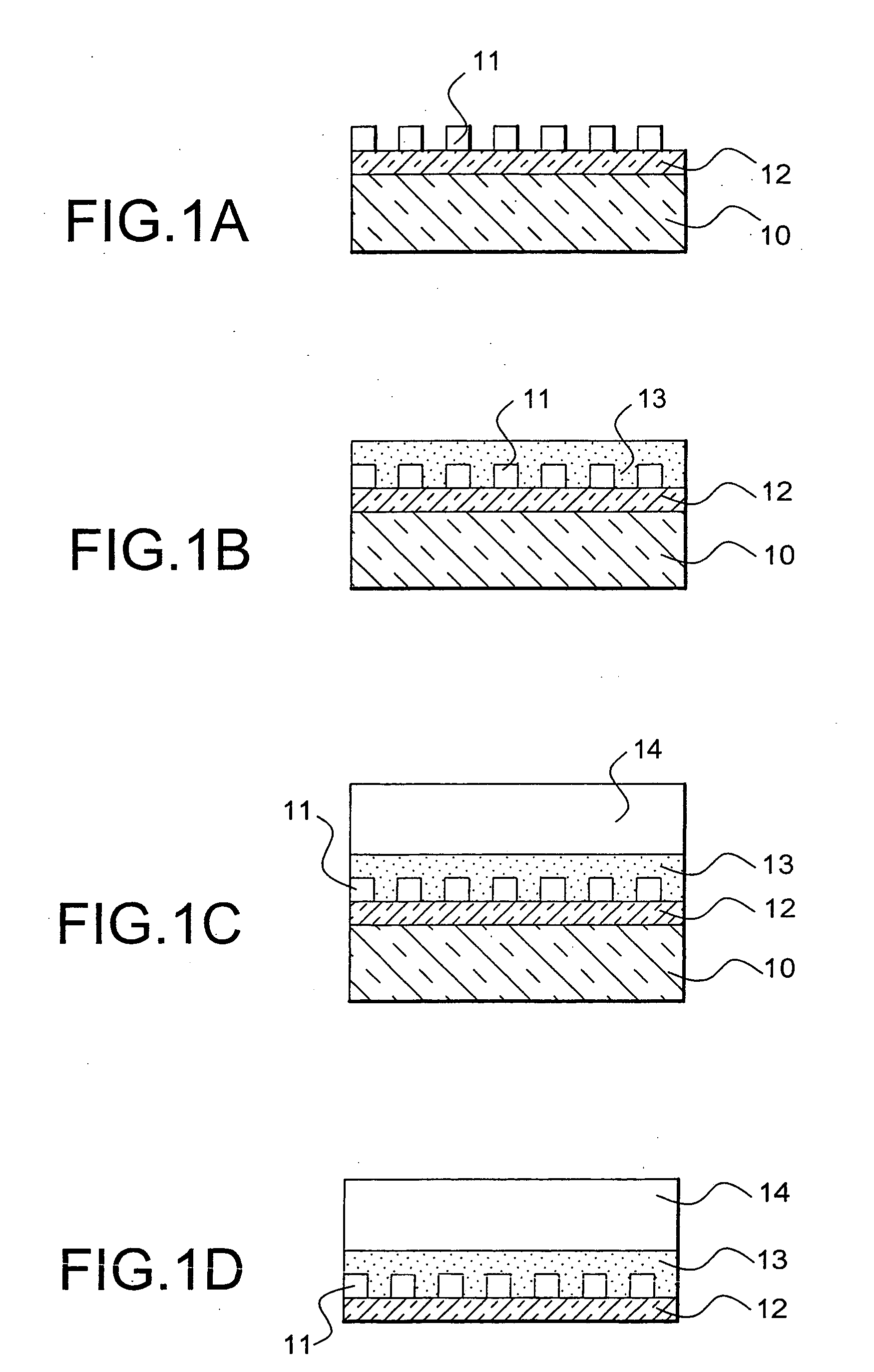 Method for selectively transferring at least an element from an initial support onto a final support