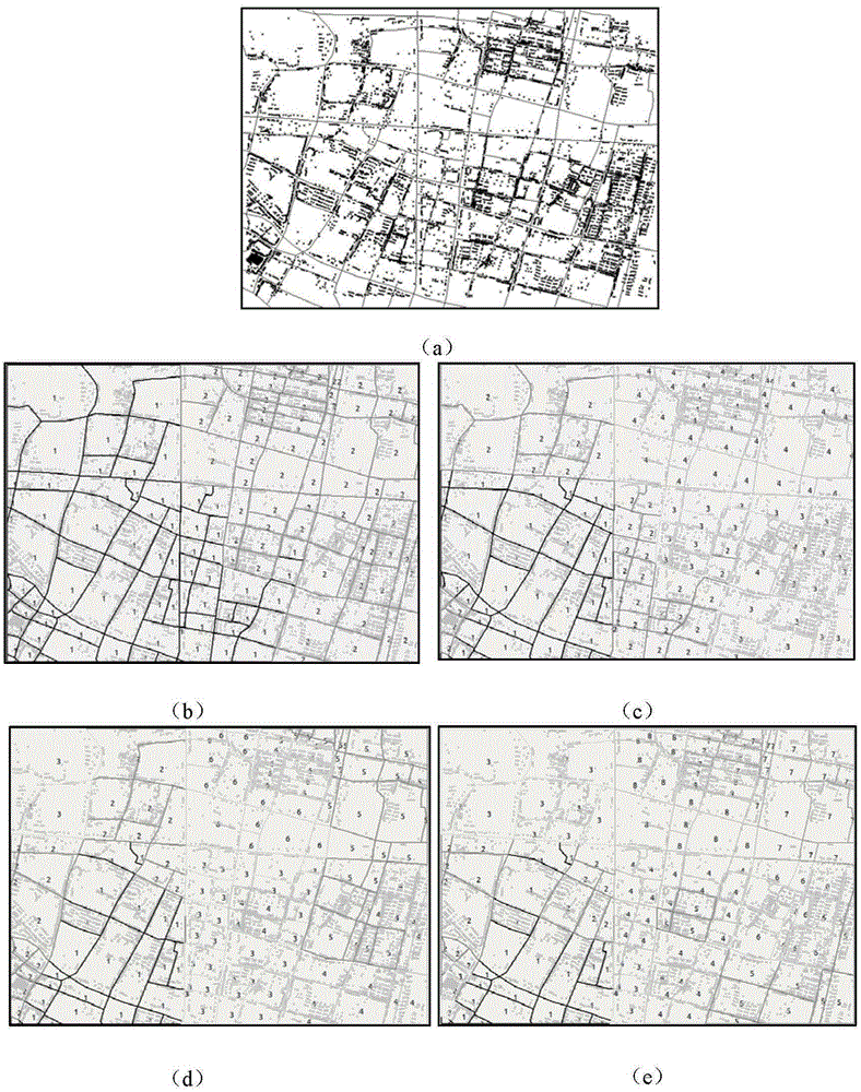 POI Simplified Parallel Calculation Method Based on Road Mesh Hierarchical Structure Division