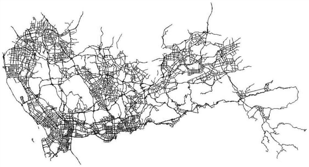 No-load taxi path planning method based on discrete randomness dynamic planning