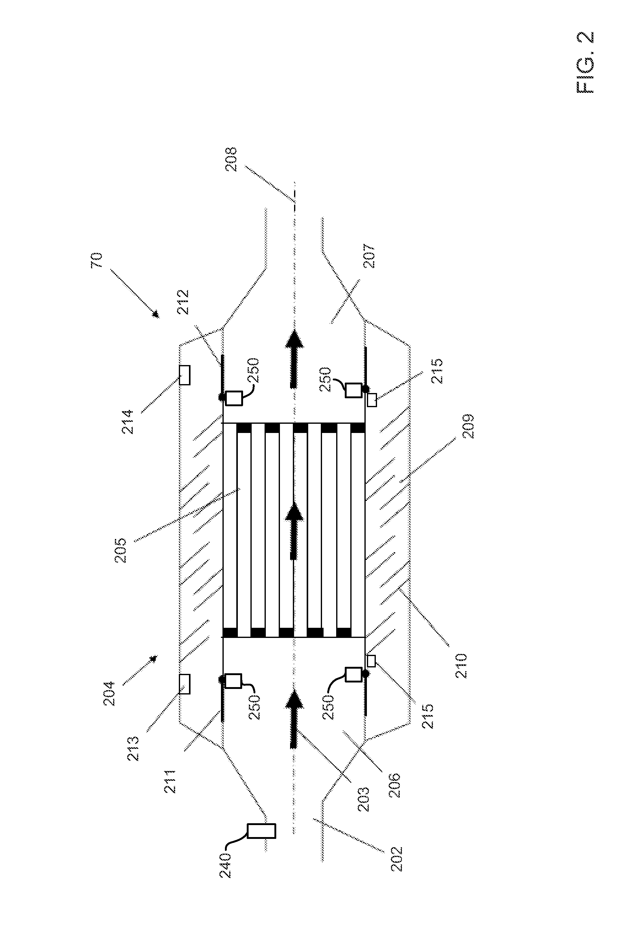 Particle filter and method for the purification of an exhaust-gas flow