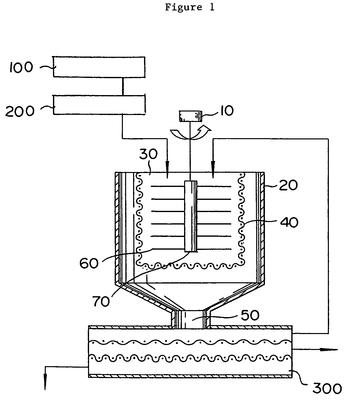 Method for sizing of water-absorbent resin