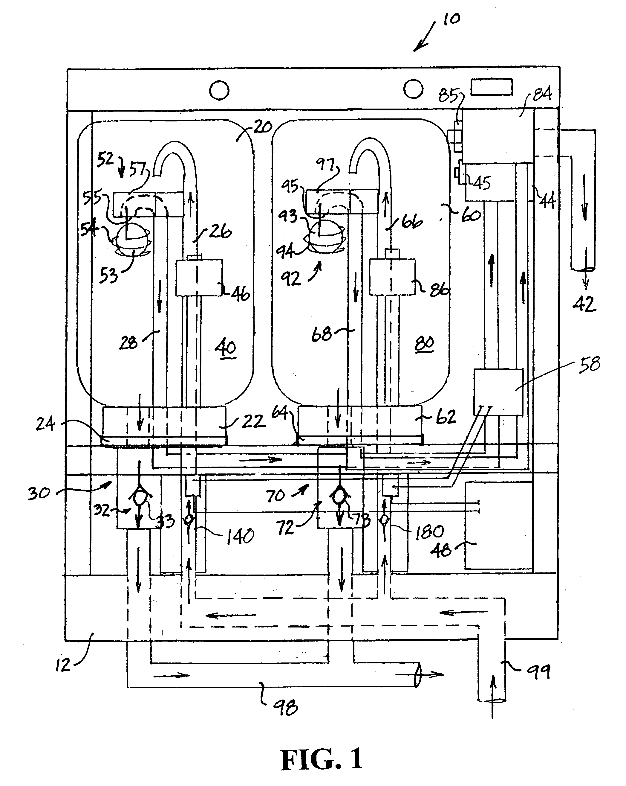 Apparatus for continuously aspirating a fluid from a fluid source