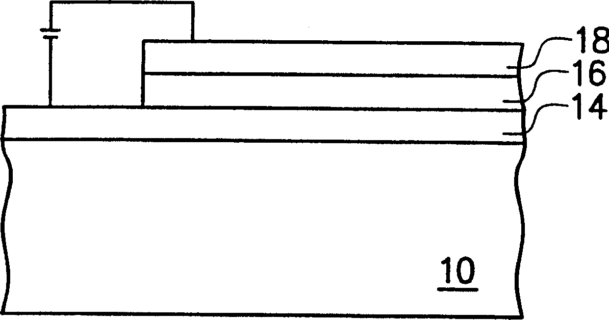 Method for improving anodic surface toughness of organic LED