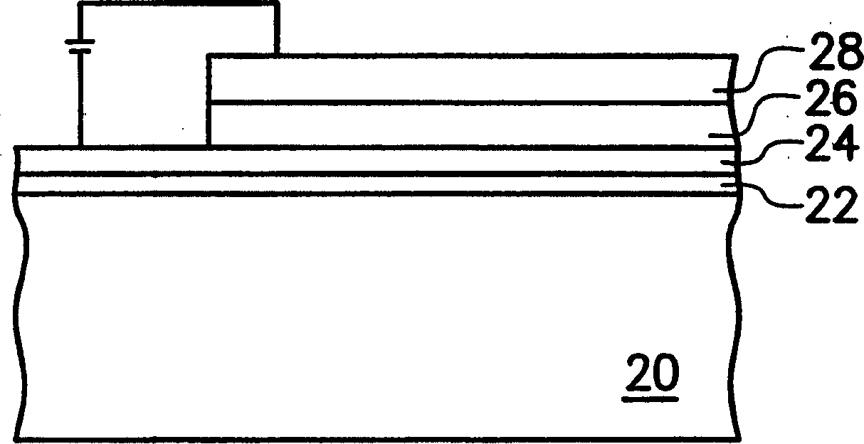 Method for improving anodic surface toughness of organic LED