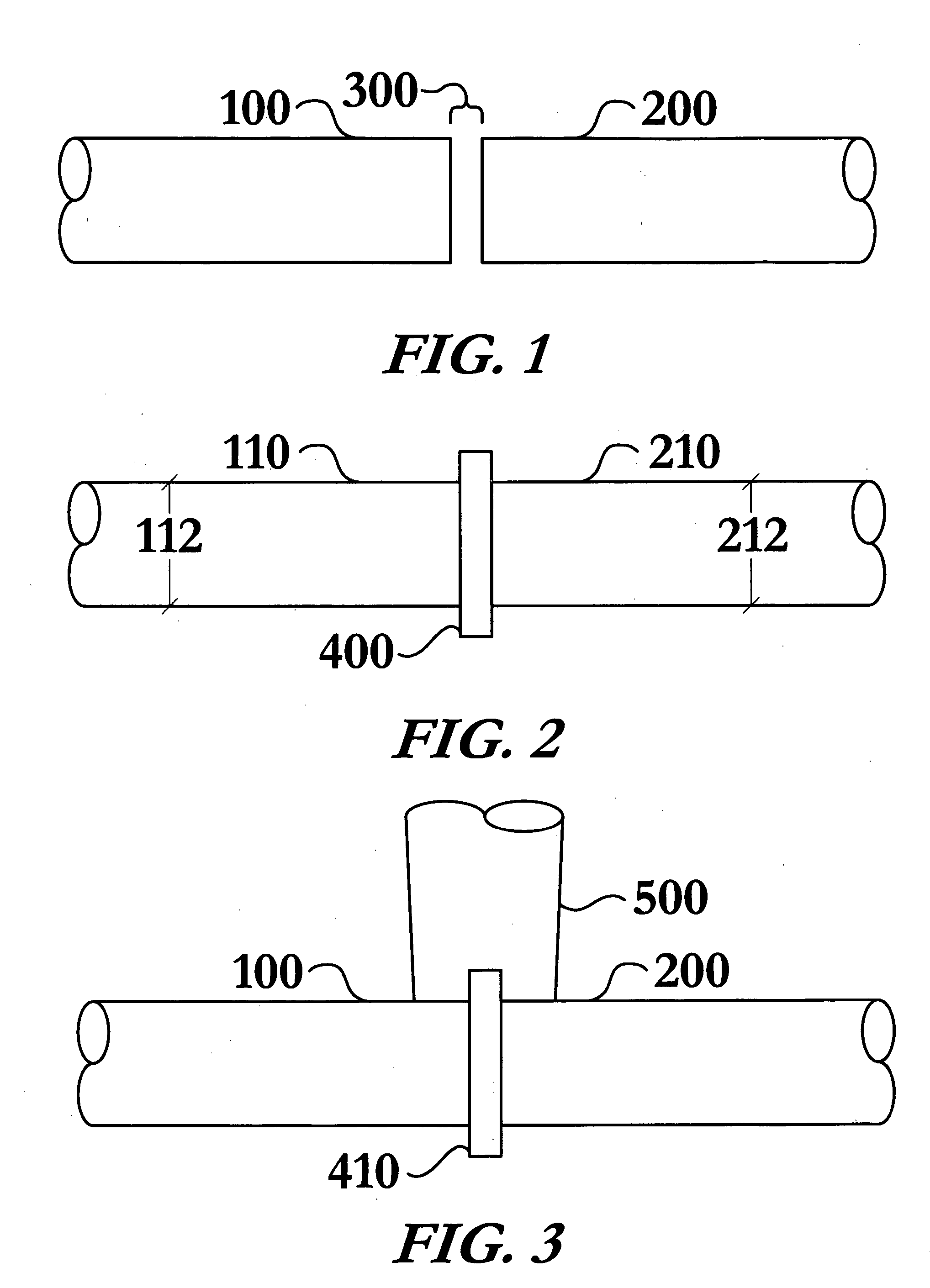 Composite medical device having a titanium or titanium based alloy section and a ferrous metal section