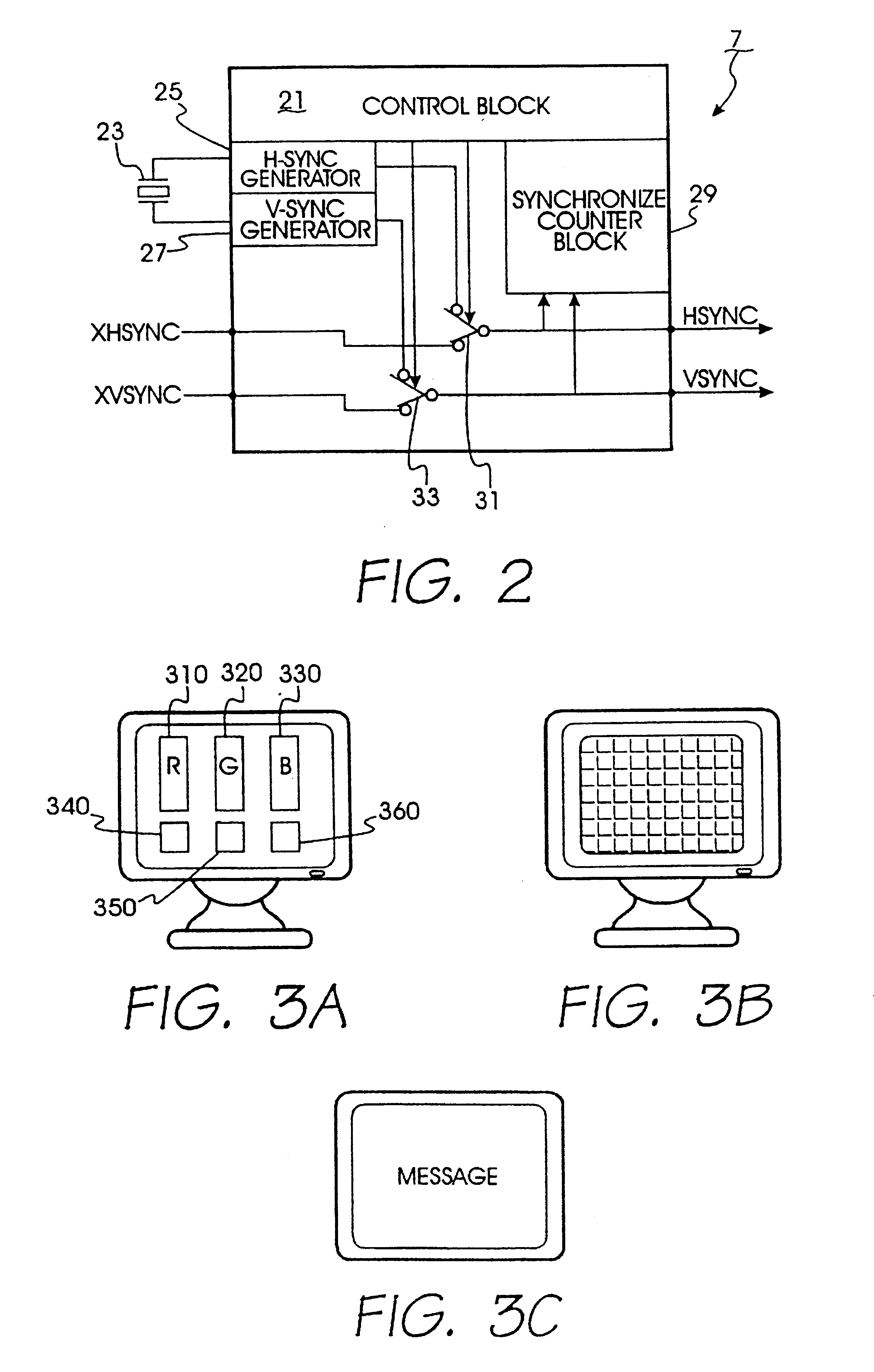 Self-diagnosis arrangement for a video display and method of implementing the same