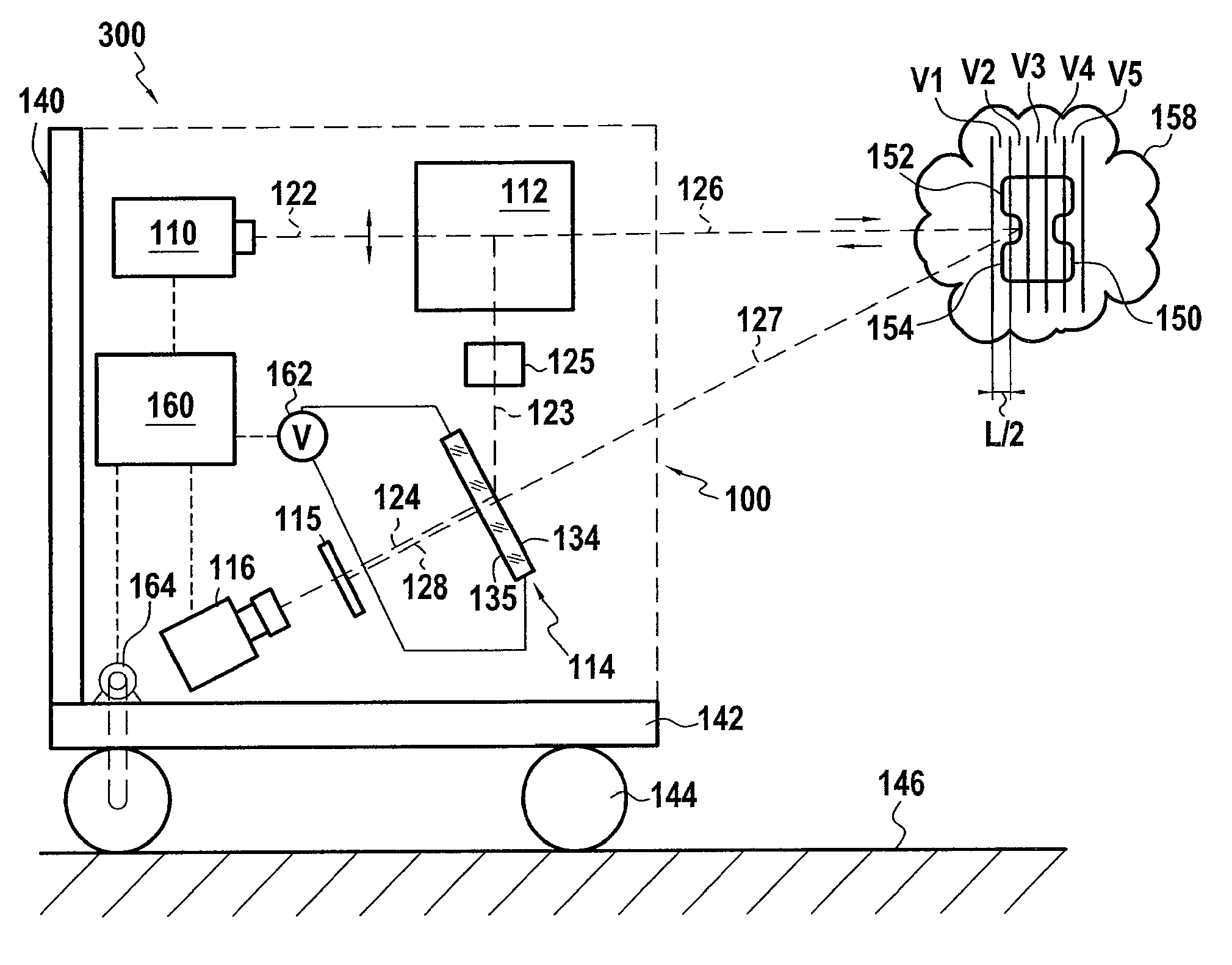 Sensor and an imaging system for remotely detecting an object