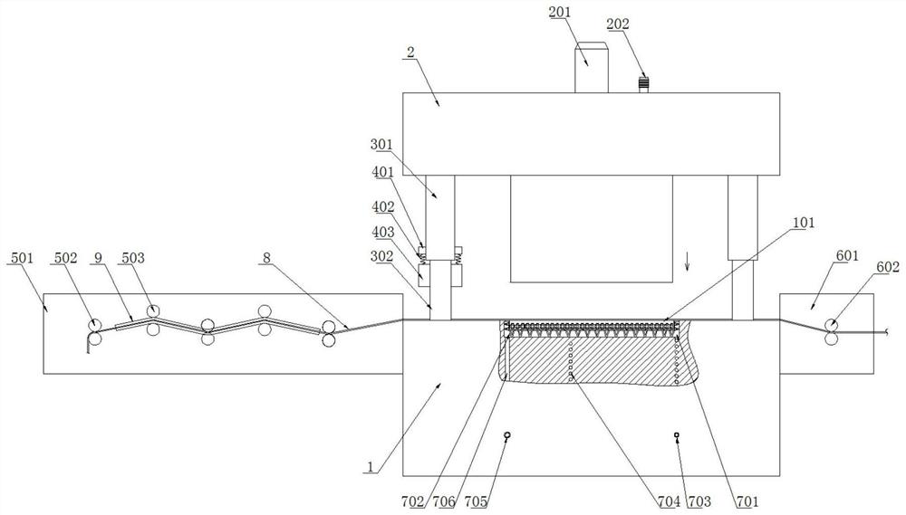 Production device and method for injection molding type zipper