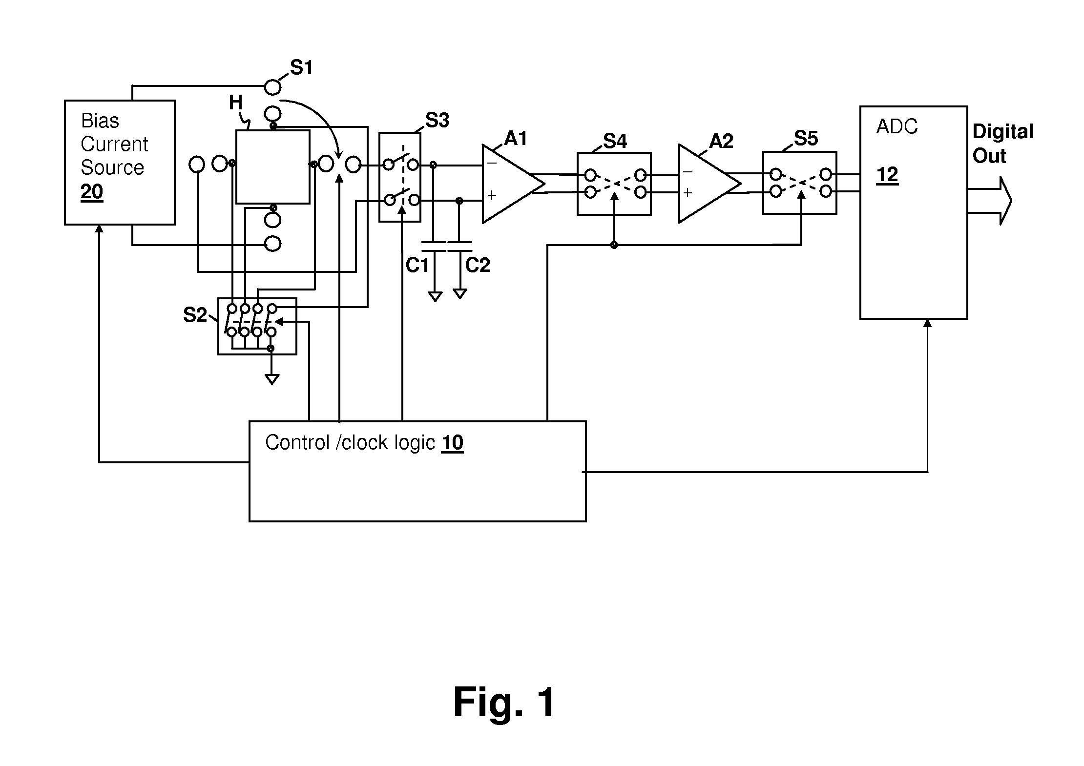 Temperature and process-stable magnetic field sensor bias current source