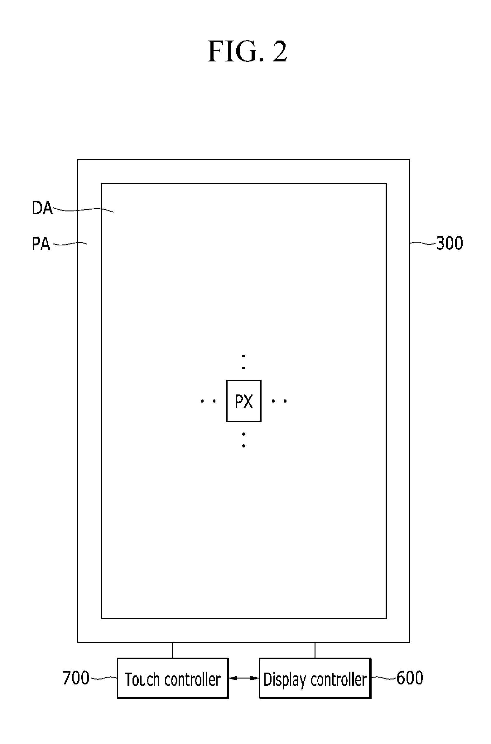 Display device including touch sensing sensor