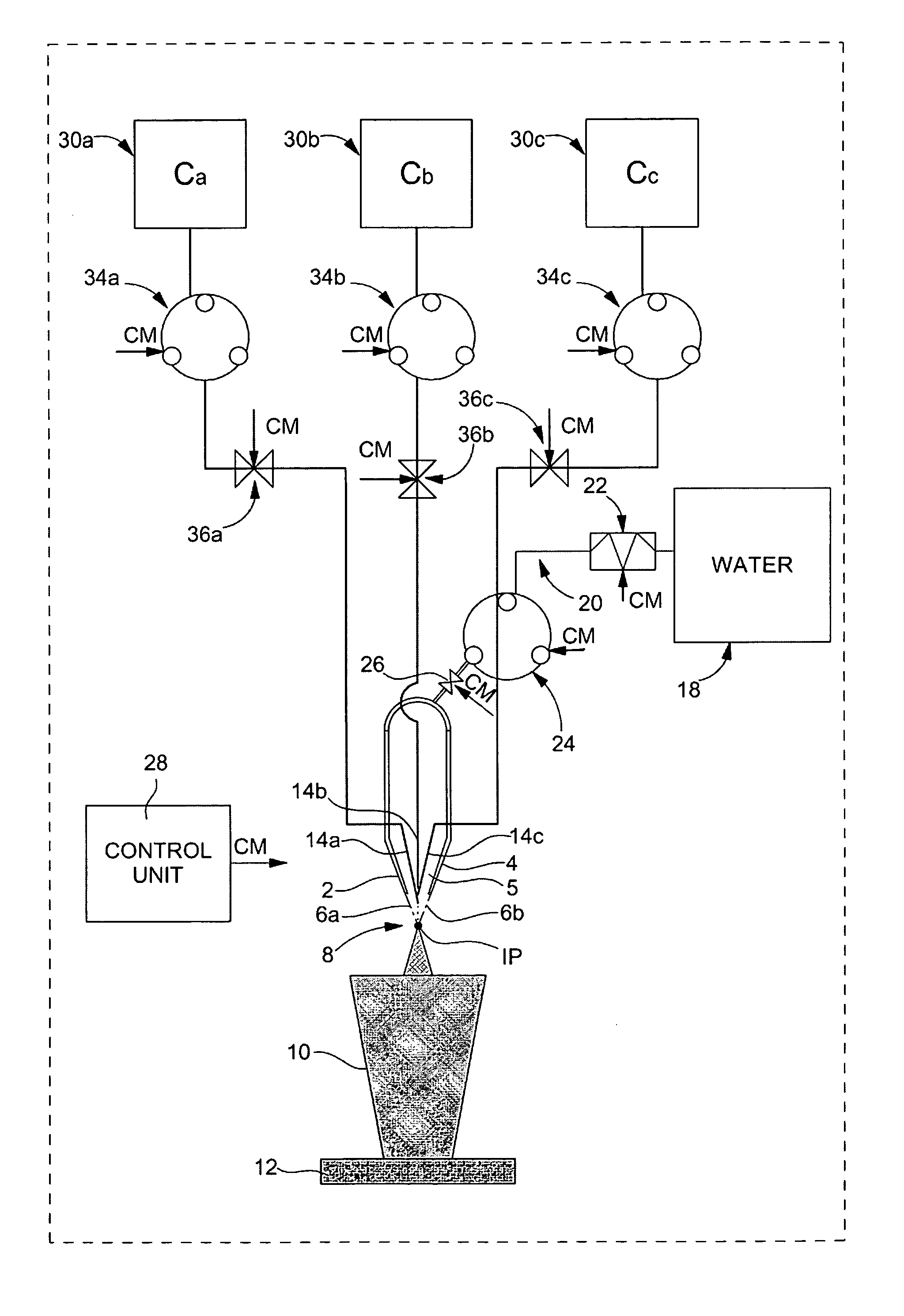 Method and system for dispensing hot and cold beverages from liquid concentrates