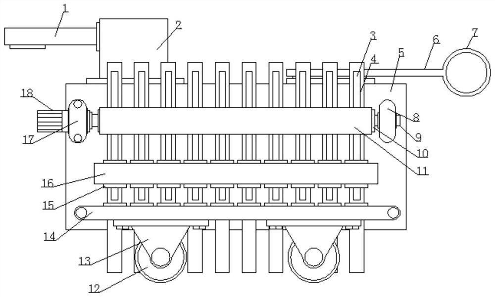 Hole insertion type water and fertilizer all-in-one machine for deep fertilization