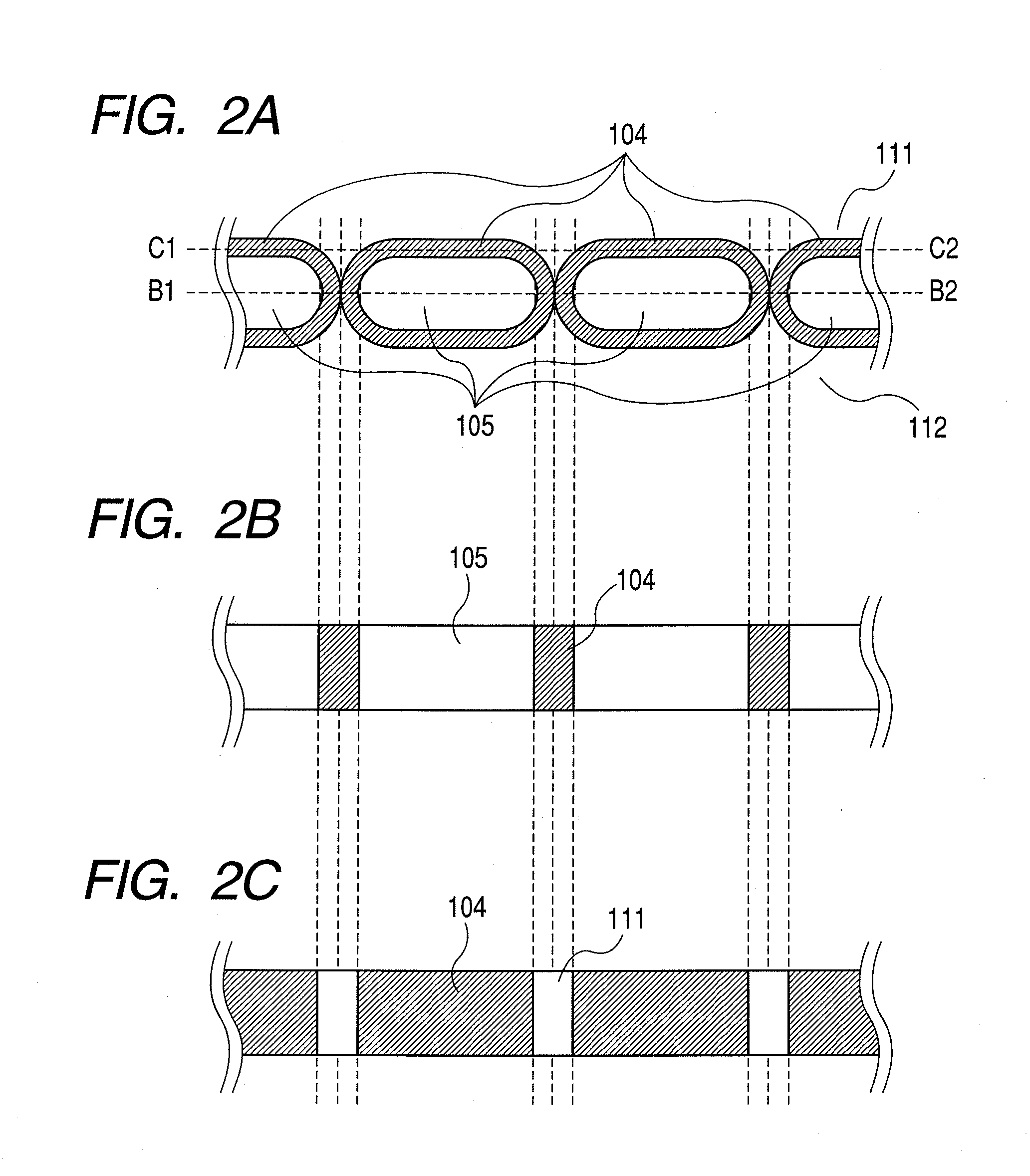 Structural member having a plurality of conductive regions