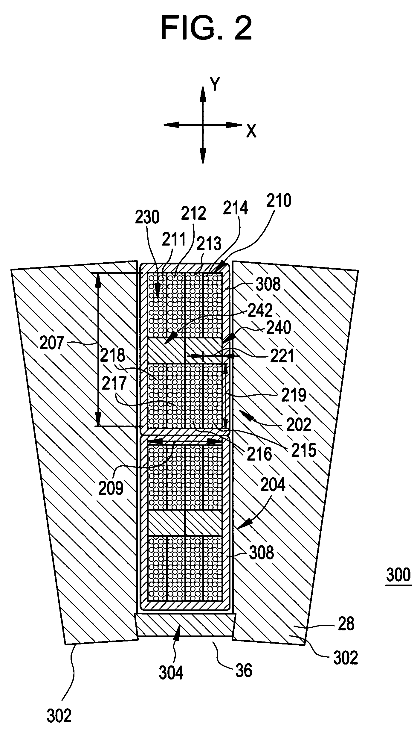 AC winding with integrated cooling system and method for making the same