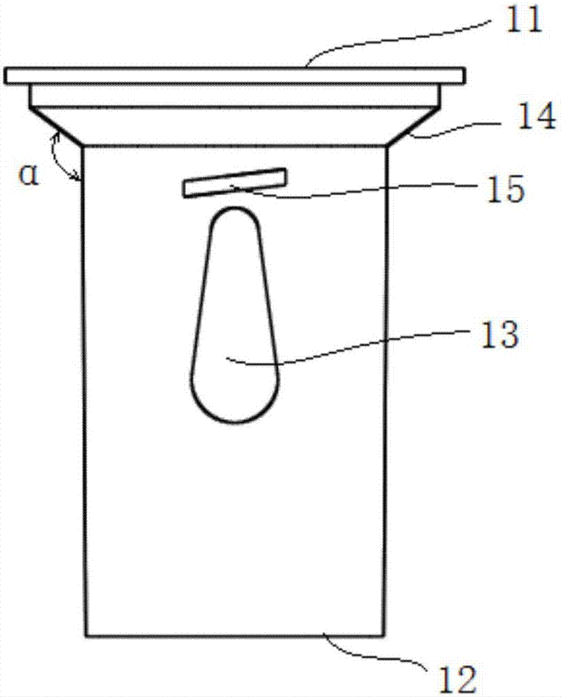 One-way valve for floor drain