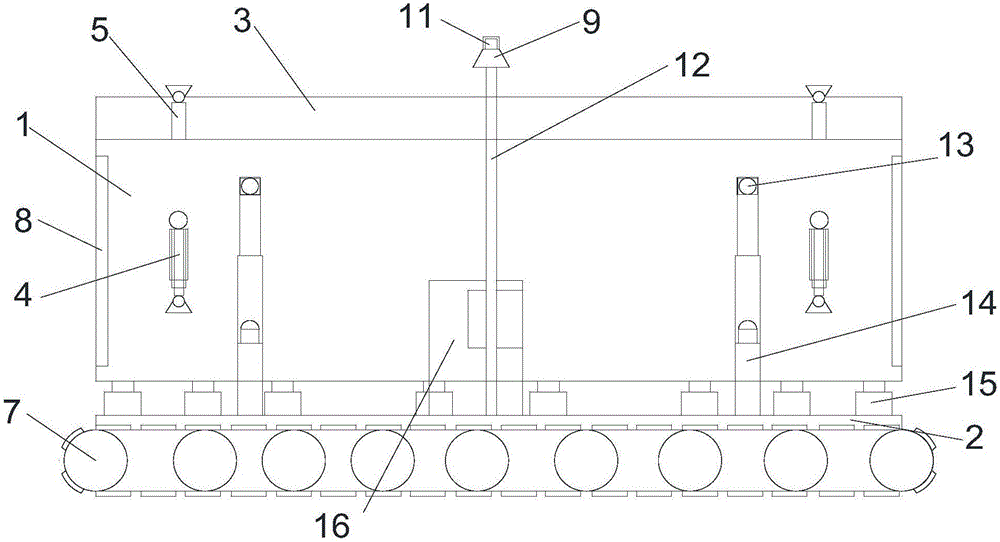 Movable complex terrain emergency lane device and method