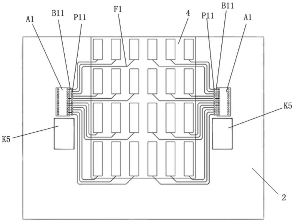 Deep silicon detector module integrated with pre-amplification circuit