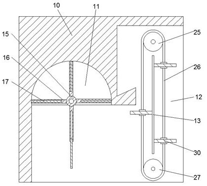 Hydraulic-driven dam garbage salvage device