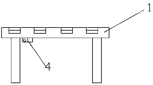 Inductive LED light table