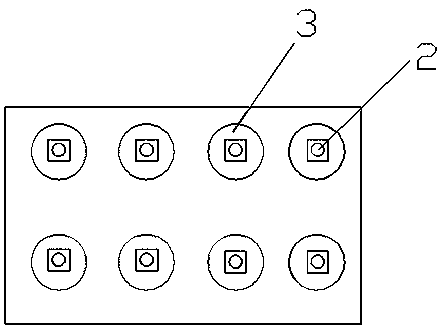 Inductive LED light table