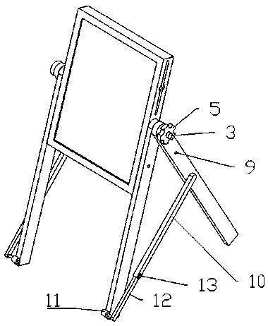 Teaching easel