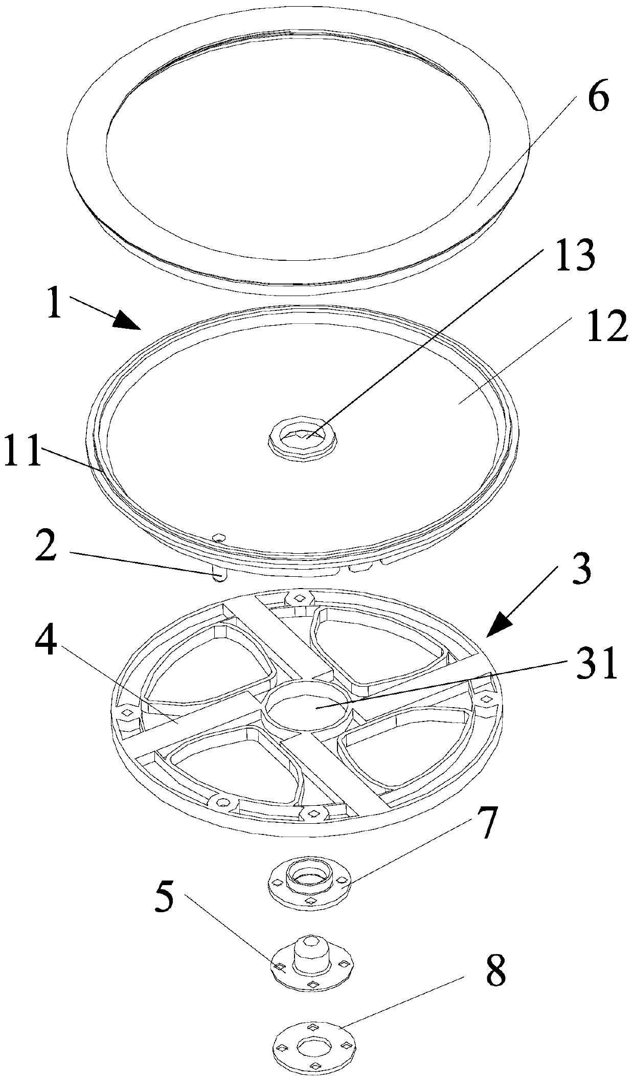 Coil plate and induction cooker