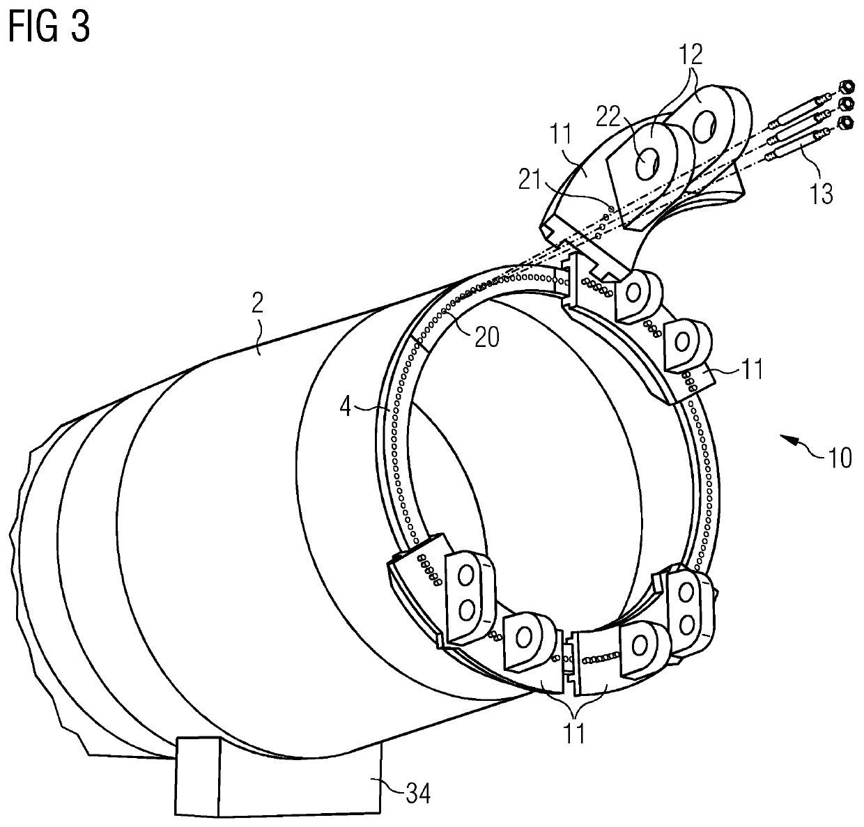 Installation system and method of upending and installing a wind turbine tower