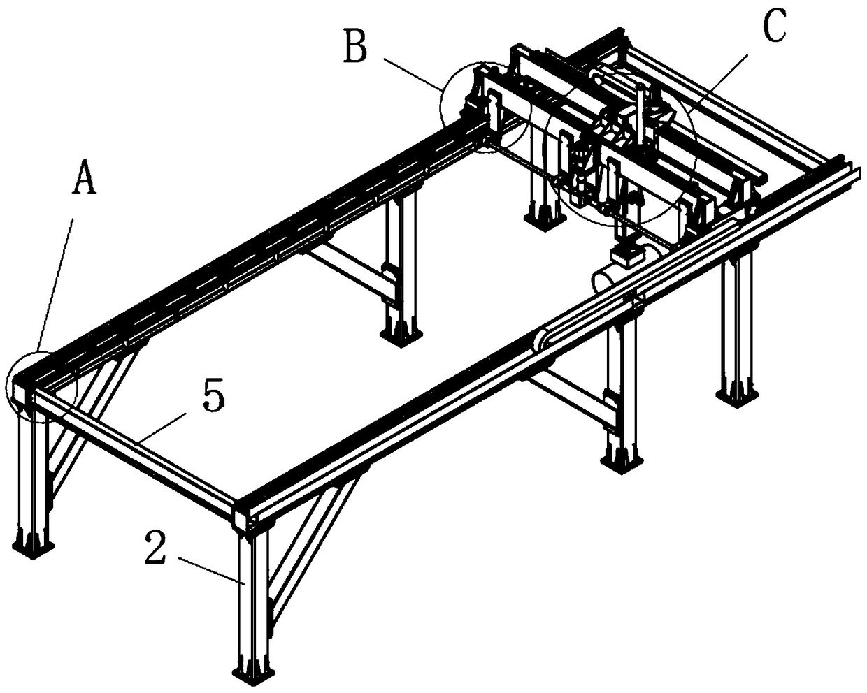 Gantry type truss manipulator