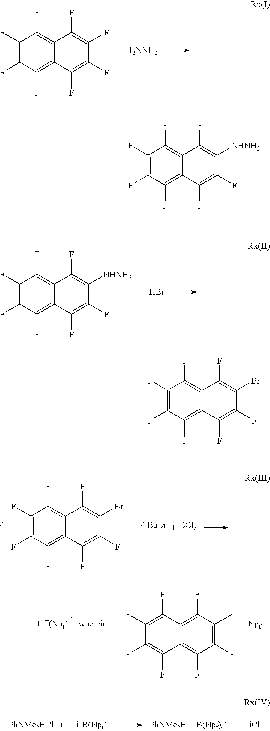 Processes for the preparation of tetrakis(Faryl)borate salts