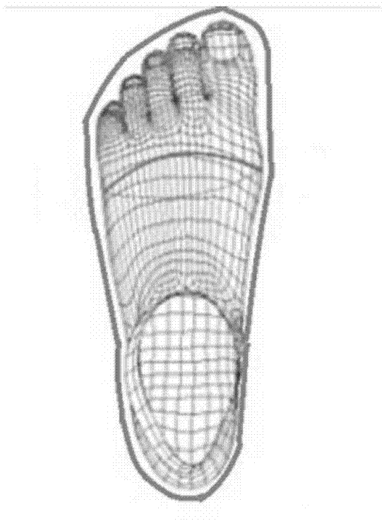 Noncontact foot measurement and shoe tree matching method