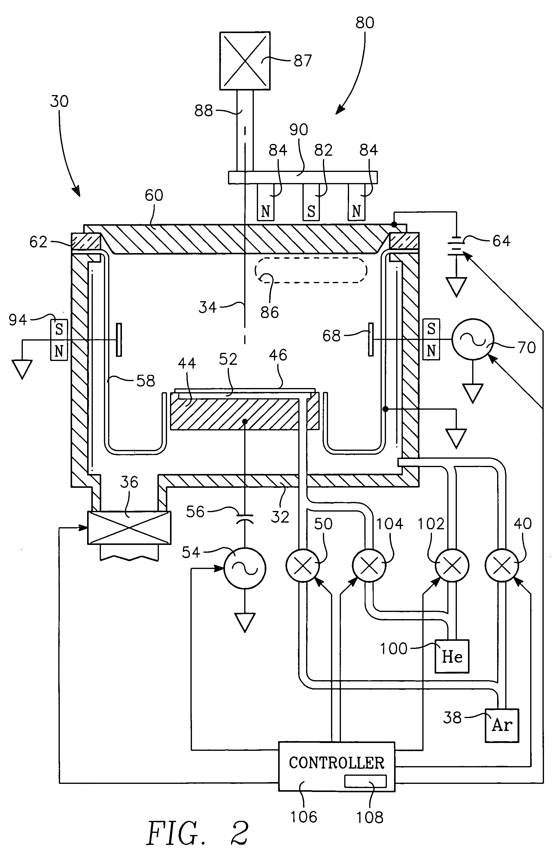 Sputter deposition and etching of metallization seed layer for overhang and sidewall improvement