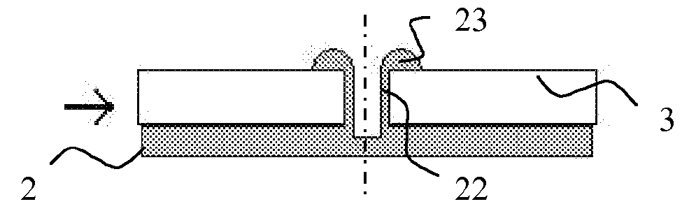 Method for fixing an additional part to a glazing or a profiled rim, fixing device for fixing said part, and glazing obtained by said method