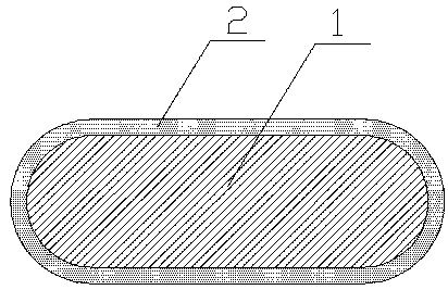 A kind of in-situ synthesis metal cladding coating silver brazing rod and preparation method thereof