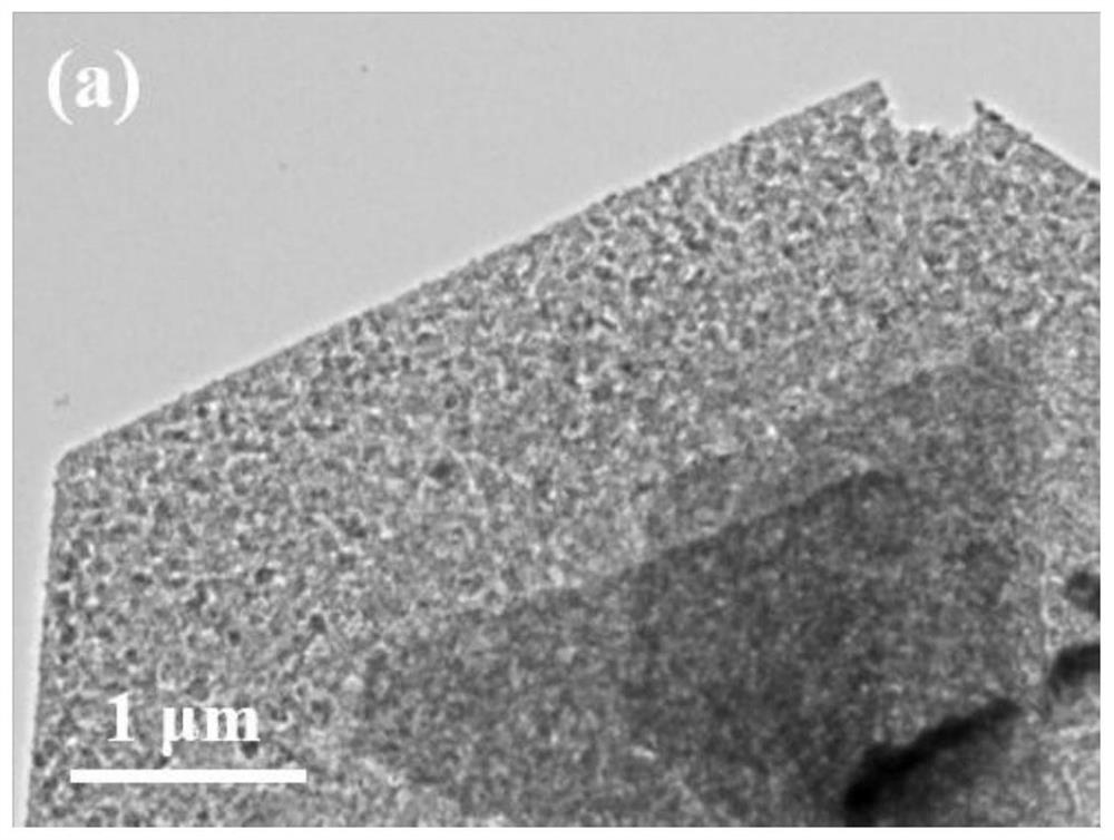 A kind of vanadium nitride nanosheet flexible composite electrode material and its preparation method and application