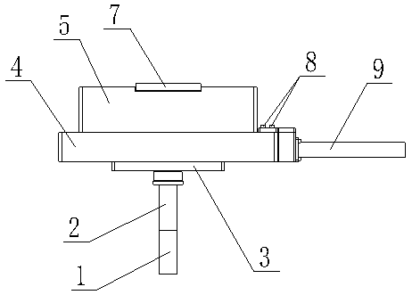 Novel electric cylinder pressure discharge equipment and using method thereof