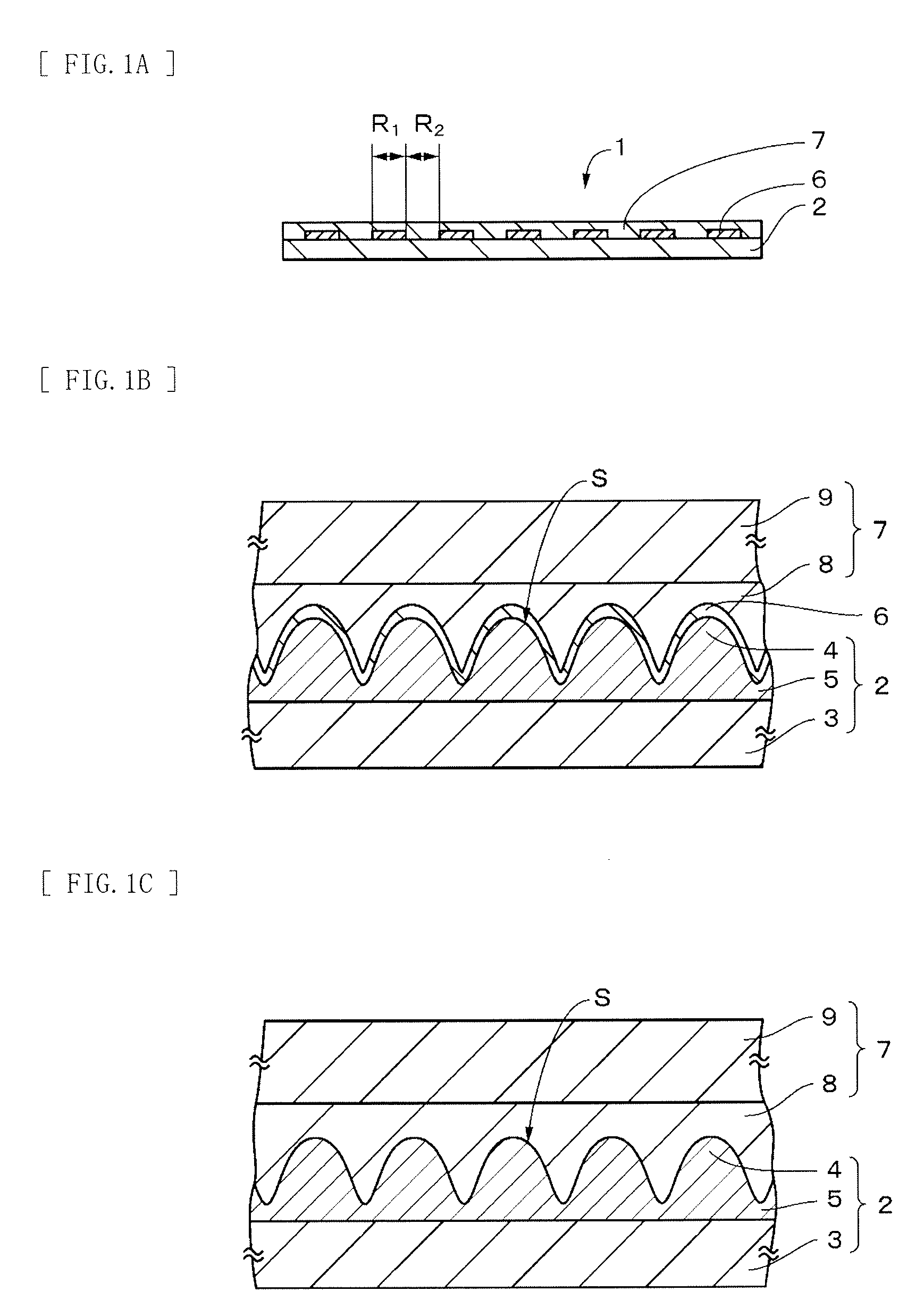 Conductive optical device, input device, and display device